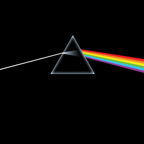 Artist: Pink Floyd Album: Dark Side of the Moon Designer: Storm Thorgerson